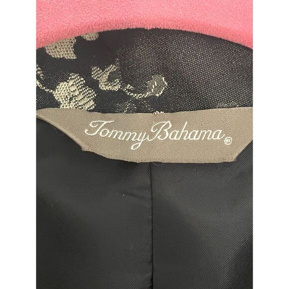Tommy Bahama Silk Blend Jacquard Boxy Jacket 3/4 Length Sleeves Size 8 EUC - Picture 4 of 5